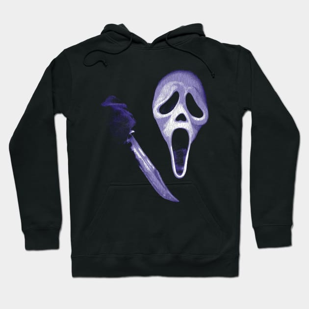 Ghost Killer with Knife Hoodie by sarsim citarsy